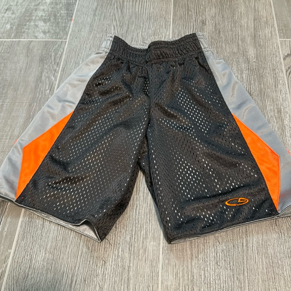 Boys reversible, small gym shorts